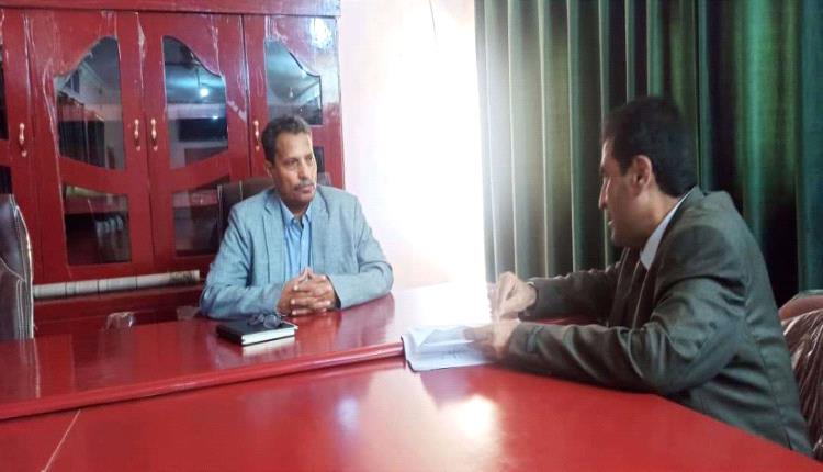محافظ أبين يلتقي مدير عام الاتصالات ويطلع على أهم الأعمال في مجال الاتصالات بالمديريات