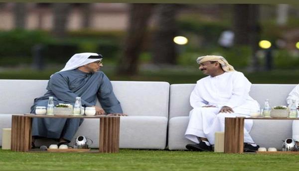 الشيخ منصور بن زايد آل نهيان يستقبل محافظ محافظة شبوة