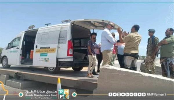الماس يطلع على سير الأعمال في ميزان مصنع الحديد خط الرجاع

 