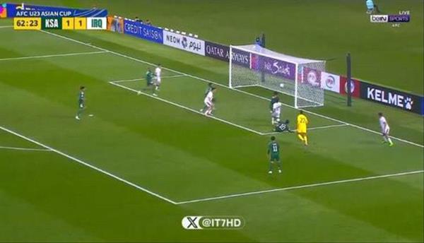 أهداف مباراة العراق والسعودي في كأس آسيا للشباب