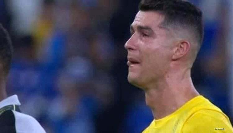 بعد مغادرته الملعب ورفض استلام ميدالية.. حارس لرونالدو: النصر أكبر منك
