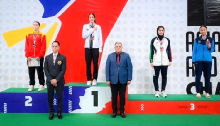 مريم بشارات تحقق ذهبية بطولة آسيا في الكاراتيه وترتقي بتصنيفها الدولي..
