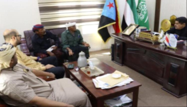 رئيس تنفيذية انتقالي حضرموت يطلع على أحوال مديرية حجر
