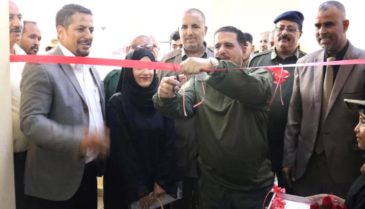 الأجهزة الأمنية تدشن مشروع الأول من نوعه في العاصمة عدن

