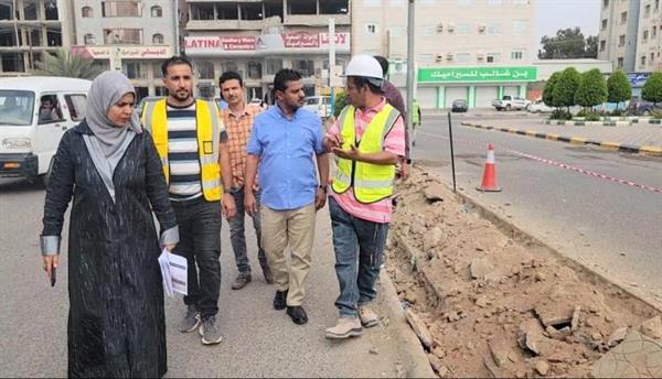 إعادة تأهيل شارع الفقيد "الفنان محمد سعد عبدالله" بالشيخ عثمان بعدن