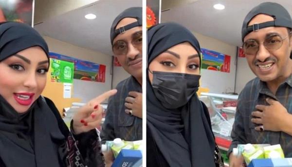 ممثل سعودي شهير يغازل فنانة يمنية بطريقة غير لائقة 