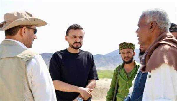 فريق ميداني يرصد الأعمال الإنشائية بمشروع سد حسّان الاستراتيجي بأبين