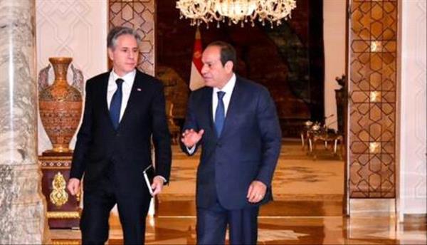 بلينكن يطلع السيسي على هدف جولته في المنطقة