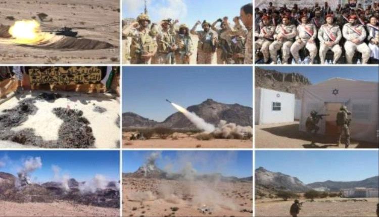 ميلشيا الحوثي توجه رسائل تهديد للسعودية بإجراء مناورات عسكرية في محور البقع بعد ساعات من القصف الأمريكي والبريطاني