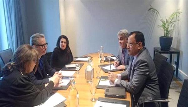 الوزير السقطري يبحث مع سفير بعثة الاتحاد الأوروبي تداعيات انعدام الأمن الغذائي 