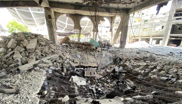 إعلام فلسطيني: الجيش الإسرائيلي ارتكب مجزرة بمحيط مسجد الشمعة شرق غزة