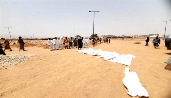 بتوجيهات محافظ شبوة.. دفن خمس جثث من ثلاجة الموتى