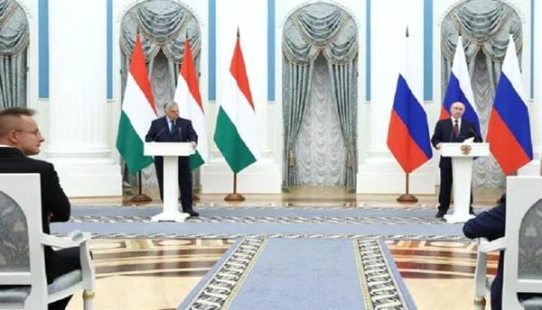 بوتين: أوربان دعا إلى وقف النار لتهيئة الظروف للمفاوضات