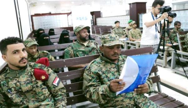 تزويد منتسبي شرطة عدن بالمهارات العلمية الامنية والعملية اللازمة