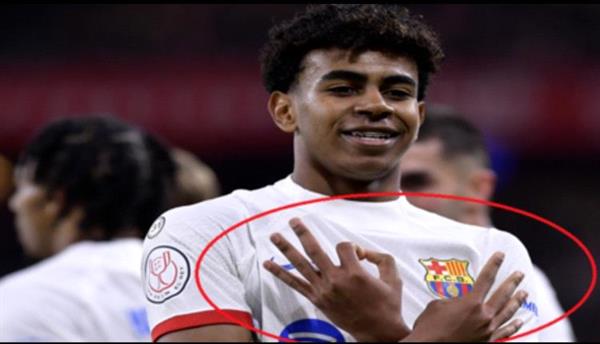 ما سر احتفال لامين جمال الشهير بالرقم "304"؟