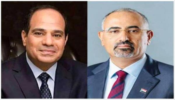  الزُبيدي يهنئ رئيس مصر بذكرى ثورة 23 يوليو