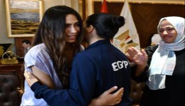 وزارة الشباب والرياضة المصرية تُنهي خلاف شهد سعيد وجنة عليوة
