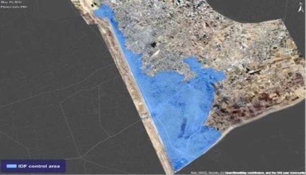 الخرائط تكشف احتلال إسرائيل ربع مساحة رفح الفلسطينية