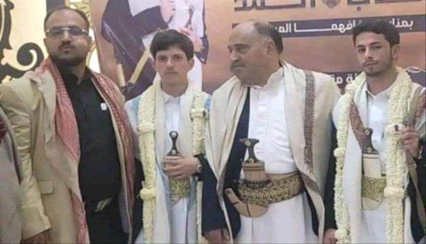 ما هو سعر الساعة التي ارتداها نجل عبدالملك الحوثي في زفافه ؟
 