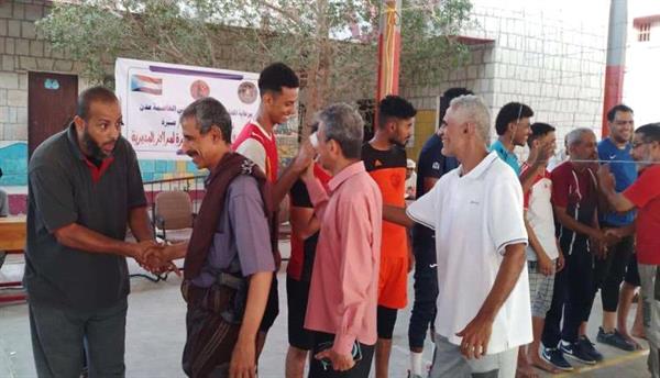 انتقالي صيرة يدشن البطولة الرمضانية لكرة الطائرة لفرق مراكز المديرية
