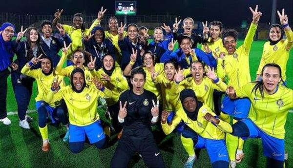 كريستيانو رونالدو يتفاعل مع فوز سيدات النصر بالدوري السعودي 