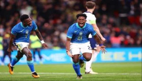البرازيل تصعق إنجلترا.. وفرحة في مدريد بفضل إندريك