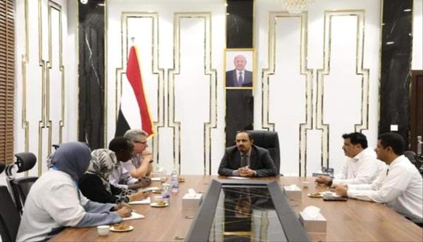 محافظ حضرموت يناقش خطة يونيسف للعام الجاري