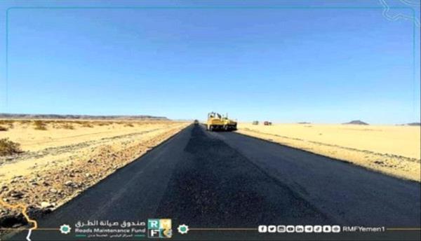 تواصل الأعمال في المقطع الرابع من مشروع إعادة تاهيل طريق عتق- العبر الدولي

 