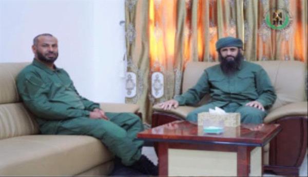 العميد الوالي يلتقي بالعميد القبة ويُشيد بنجاحات حزام الضالع

