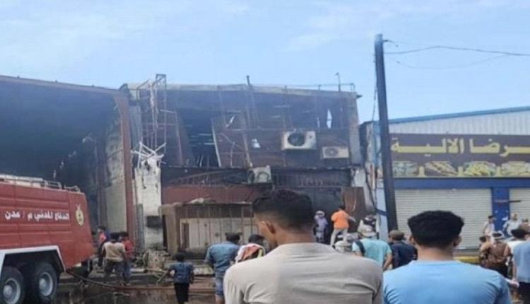 عدن.. شرطة المنصورة تقبض على المتهم بإحراق مطبعة النبراس