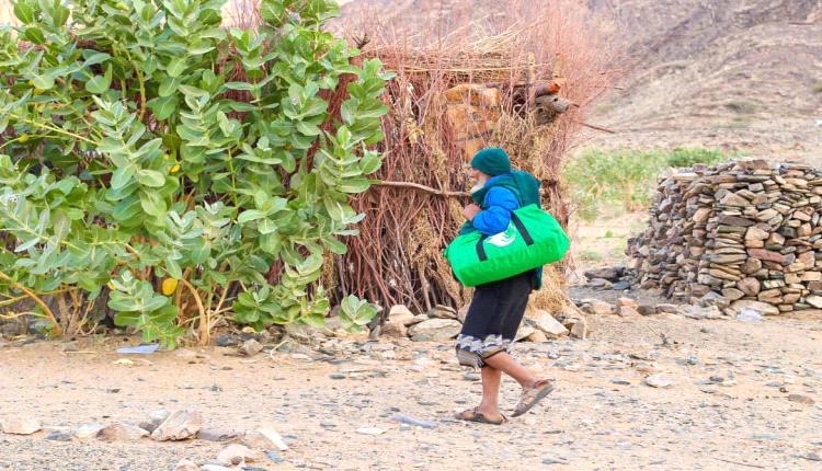 توزيع 600 حقيبة شتوية في محافظة شبوة
