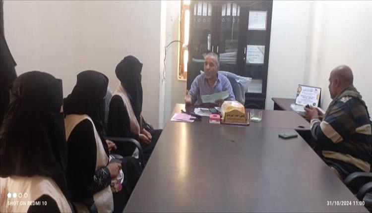 مؤسسة المحروسة للأعمال الخيرية والإنسانية والتنموية تقوم بزيارة لمكتب الشؤون الاجتماعية والعمل في أبين
