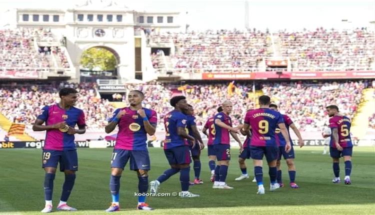 برشلونة ينصب السيرك باكتساح بلد الوليد
