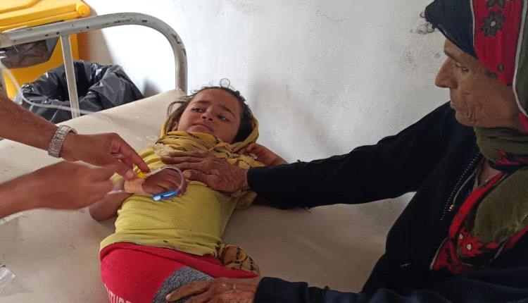 الضالع .. وفاة طفلة وإصابة جميع افراد أسرتها بوباء الكوليرا
