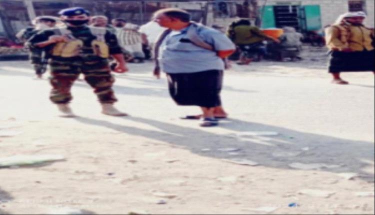 الأجهزة الأمنية بالمحفد تقوم بحملة ترتيب أوضاع سوق المدينة