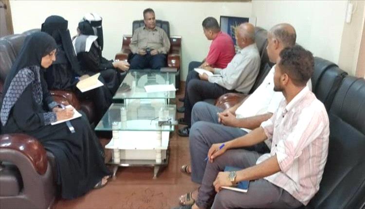 رئيس هيئة مصائد خليج عدن يلتقي فريق منظمة غدق ويبحث معهم سبل التعاون والتنسيق المشترك
