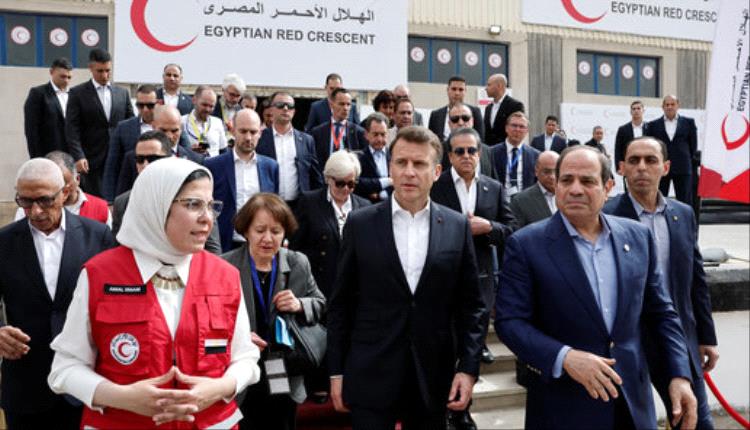 بعد زيارته.. ماكرون يوجه رسالة للسيسي والمصريين بالعربية