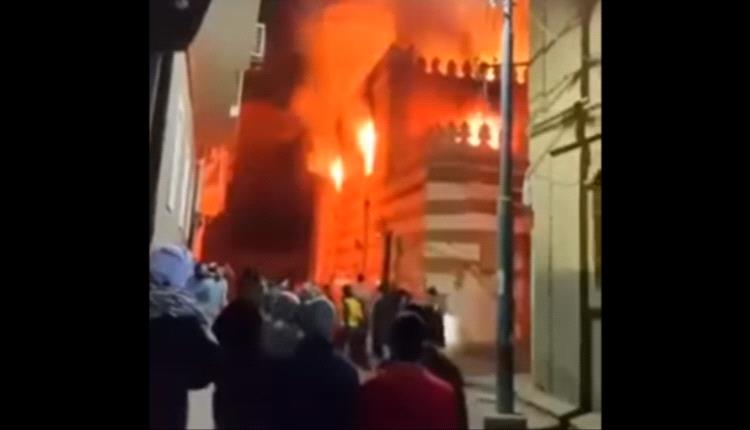 في سوريا أم مصر.. ما حقيقة فيديو "حريق المسجد الأموي"؟