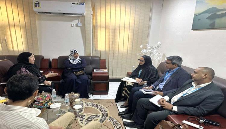 رئيس الجهاز المركزي للإحصاء تبحث مع مسؤولين في اليونيسف خطة الدعم وأوجه التعاون المشترك
