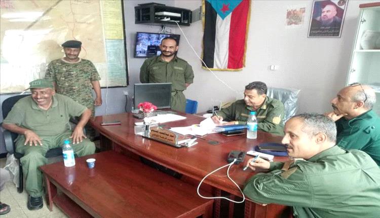 زيارة تفقدية لمساعد مدير أمن عدن إلى قسم شرطة التواهي
