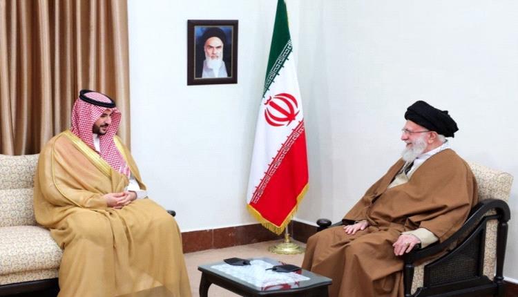 رسالة من الملك سلمان لخامنئي.. وزير الدفاع السعودي يزور طهران