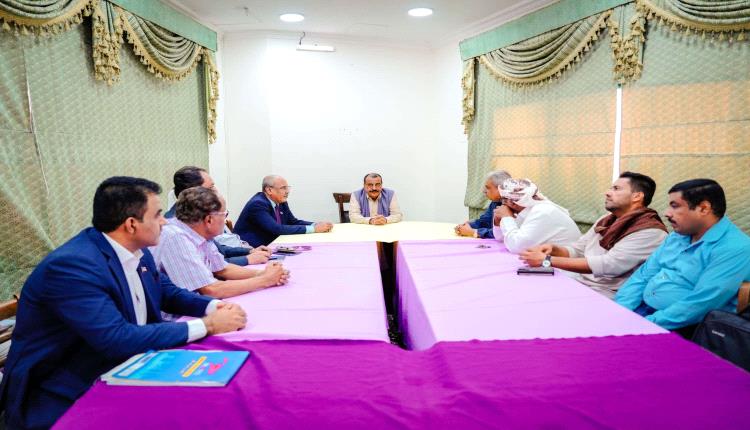 بن بريك يفتح حوار الترميم والتجديد مع قيادة 