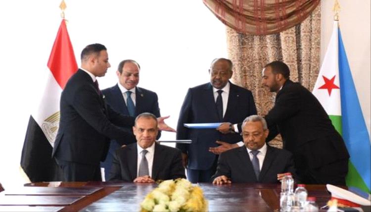 من قصر الرئاسة الجيبوتي.. السيسي يؤكد: شراكتنا مع جيبوتي لا تزال في بداياتها الواعدة