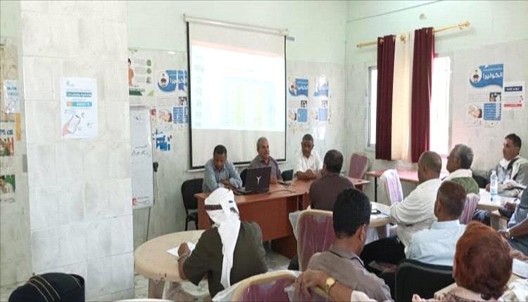 نائب مدير صحة لحج يترأس اجتماعًا موسعًا للاستعداد لتنفيذ الجولة الأولى من نشاط الإيصالي في مديريات المحافظة
