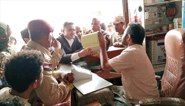 السلطة المحلية بردفان تقود حملة كبرى لضبط الأسعار