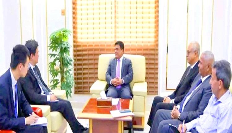 من عدن إلى بكين.. الشماسي يفتح أبواب الاستثمار أمام الصين