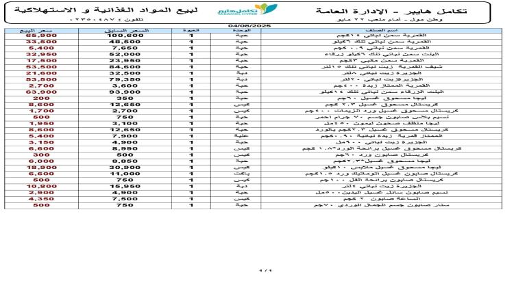 مجموعة هائل سعيد تُعدل أسعار منتجاتها في عدن.. هل يبدأ السوق بالتنفس؟