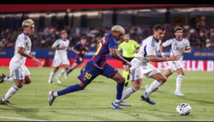 برشلونة يكتسح كومو في كأس خوان غامبر