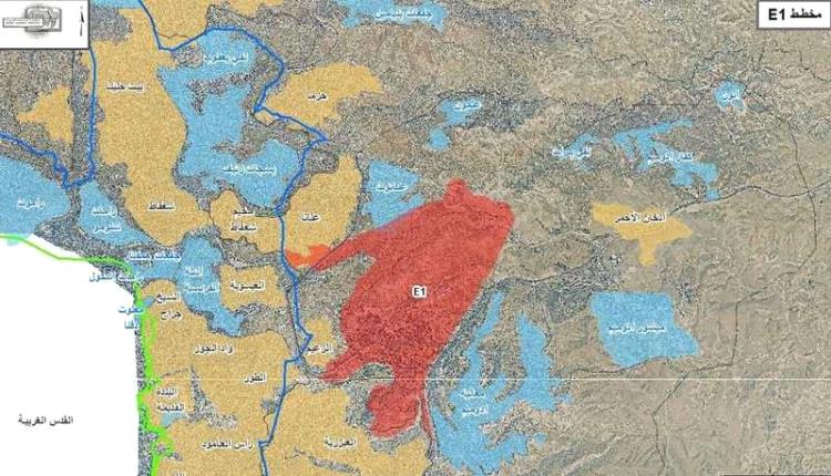 بخريطة.. فلسطين تفضح "مشروع إسرائيل" قرب القدس