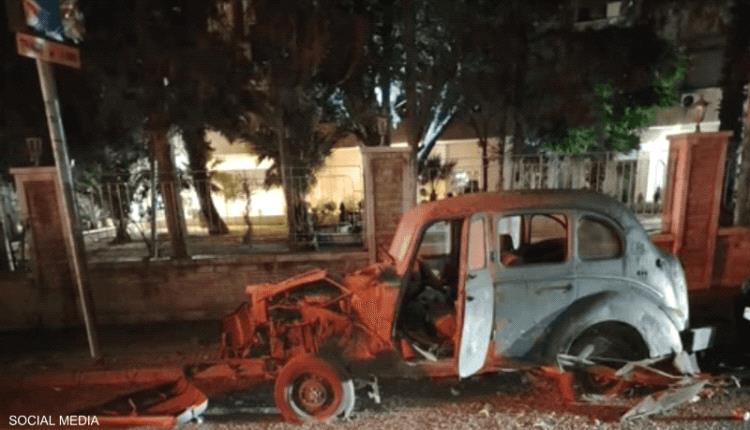 انفجار سيارة مفخخة في حي المزة في دمشق